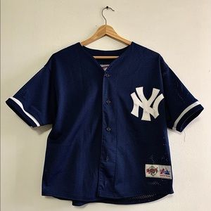 New York Yankees Cropped Baseball Jersey